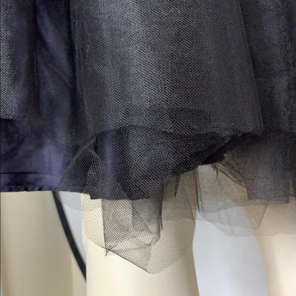 Vintage Gunne Sax strapless lace and tulle dress needs work - Picture 10 of 15
